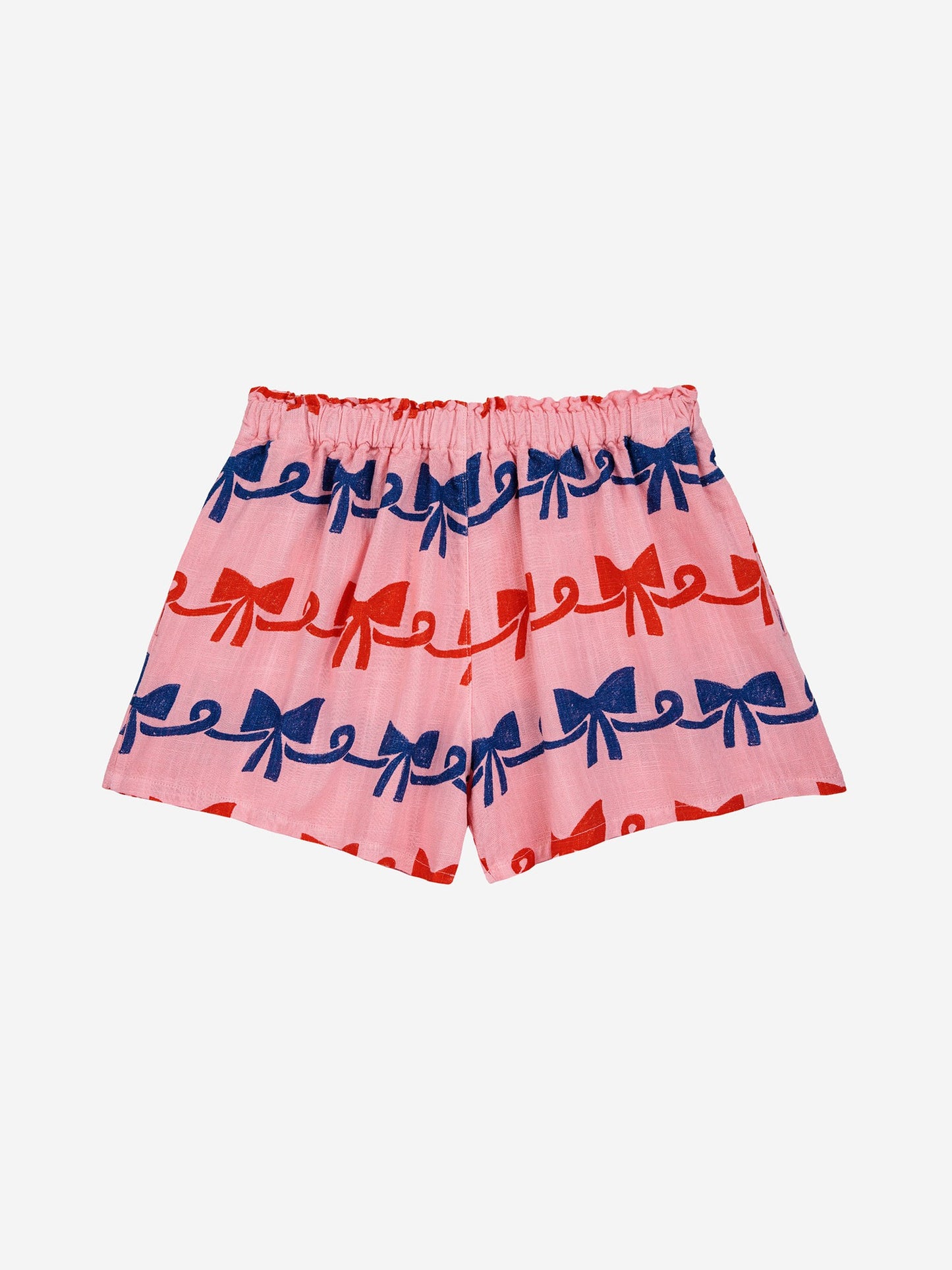 RIBBON BOW ALL OVER WOVEN SHORTS