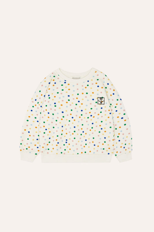 Dots Allover Oversized Kids Sweatshirt